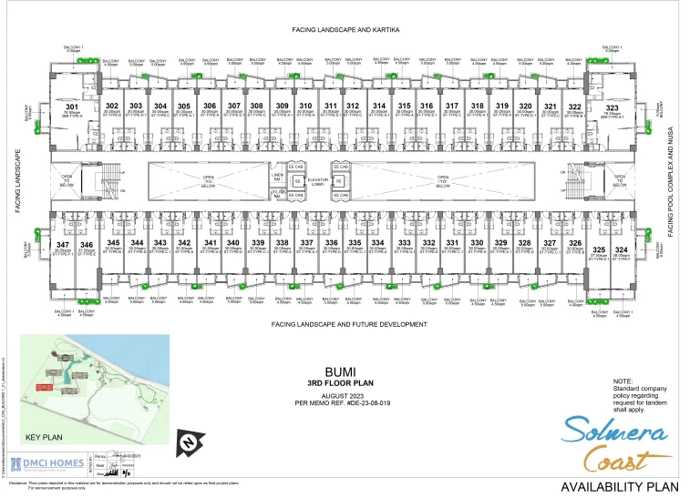 Bumi 3rd Floor Plan