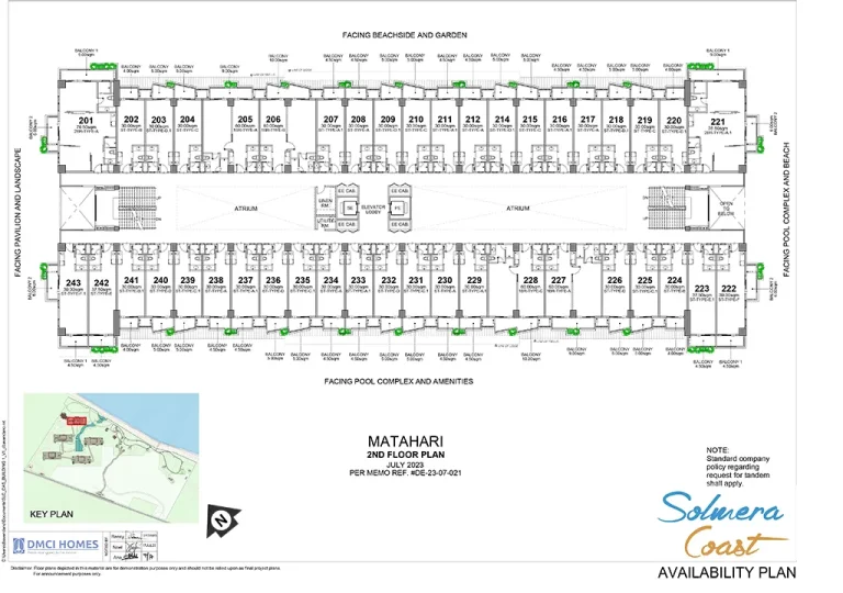 Matahari 2nd Floor Plan