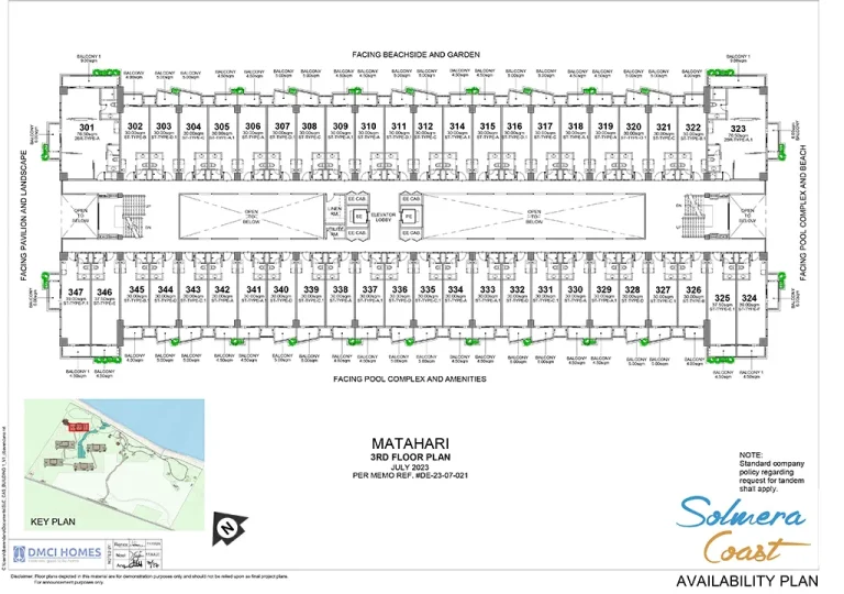 Matahari 3rd Floor Plan