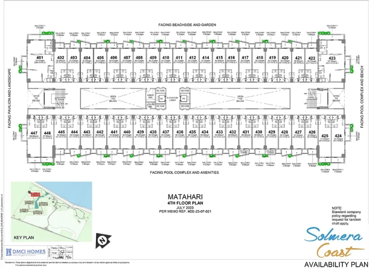 Matahari 4th Floor Plan