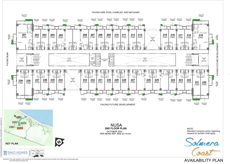 Nusa 2nd Floor Plan