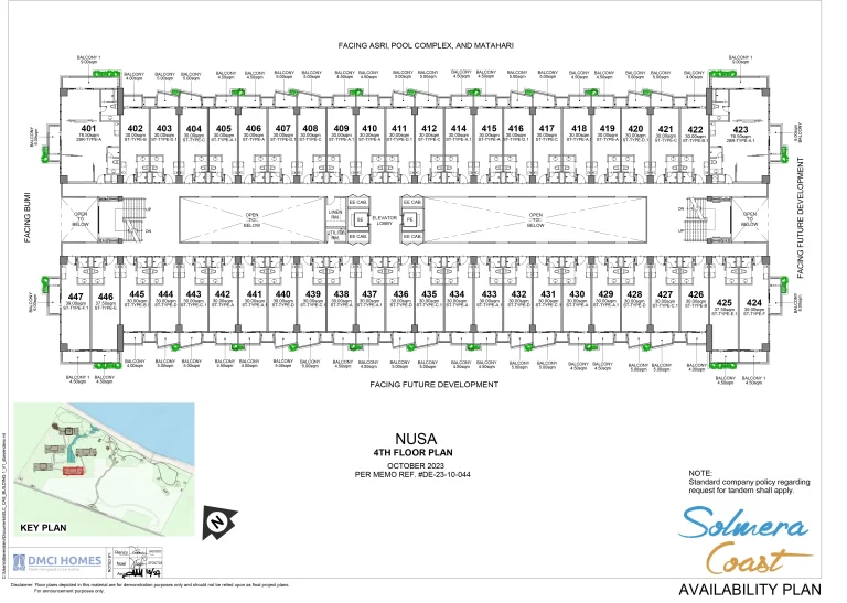 Nusa 4th Floor Plan