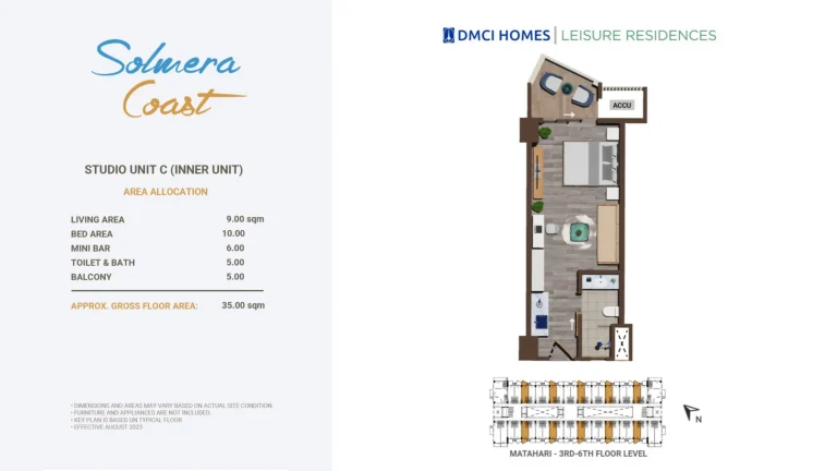 Studio Unit C (Inner Unit) - Matahari