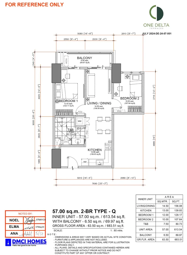 One-Delta-Terraces-2BR-Type-Q